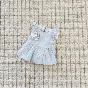 Janie & Jack Seersucker Blue Tank